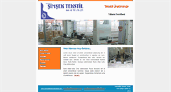 Desktop Screenshot of hamdullahsimsektekstil.com